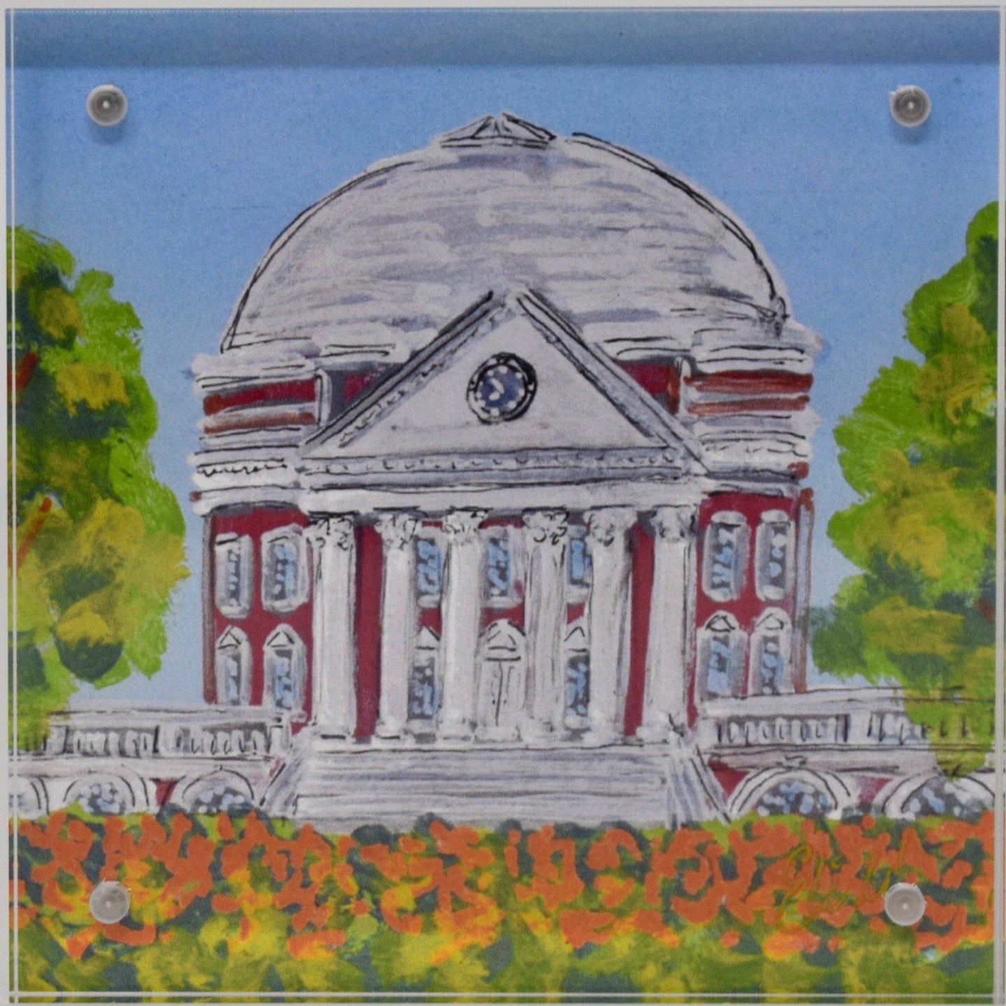 University of Virginia Rotunda Artwork
