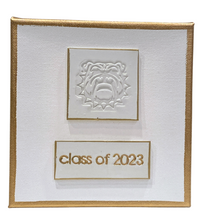 Load image into Gallery viewer, Bulldog Class of 2023 Canvas 6x6
