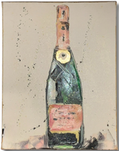 Load image into Gallery viewer, Light Pink Champagne Painting
