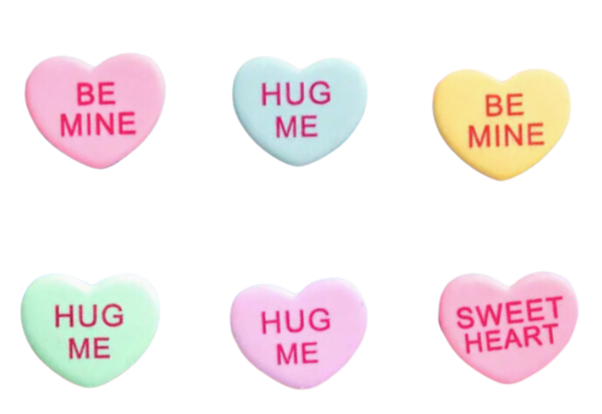 Sweetheart Cheers Charms, Set of 6