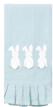 Load image into Gallery viewer, Bunny Ruffle Hand Towel
