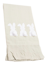 Load image into Gallery viewer, Bunny Ruffle Hand Towel
