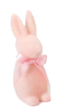 Load image into Gallery viewer, Flocked Small Button Nose Bunny

