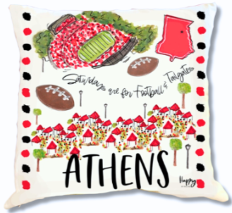 Athens Double Sided Pillow