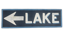 Load image into Gallery viewer, Lake Wooden Distressed Signs
