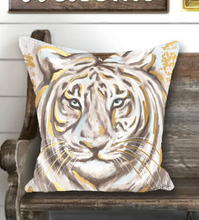 Load image into Gallery viewer, Golden Pillow with Gold Foil Accents 24 x 24
