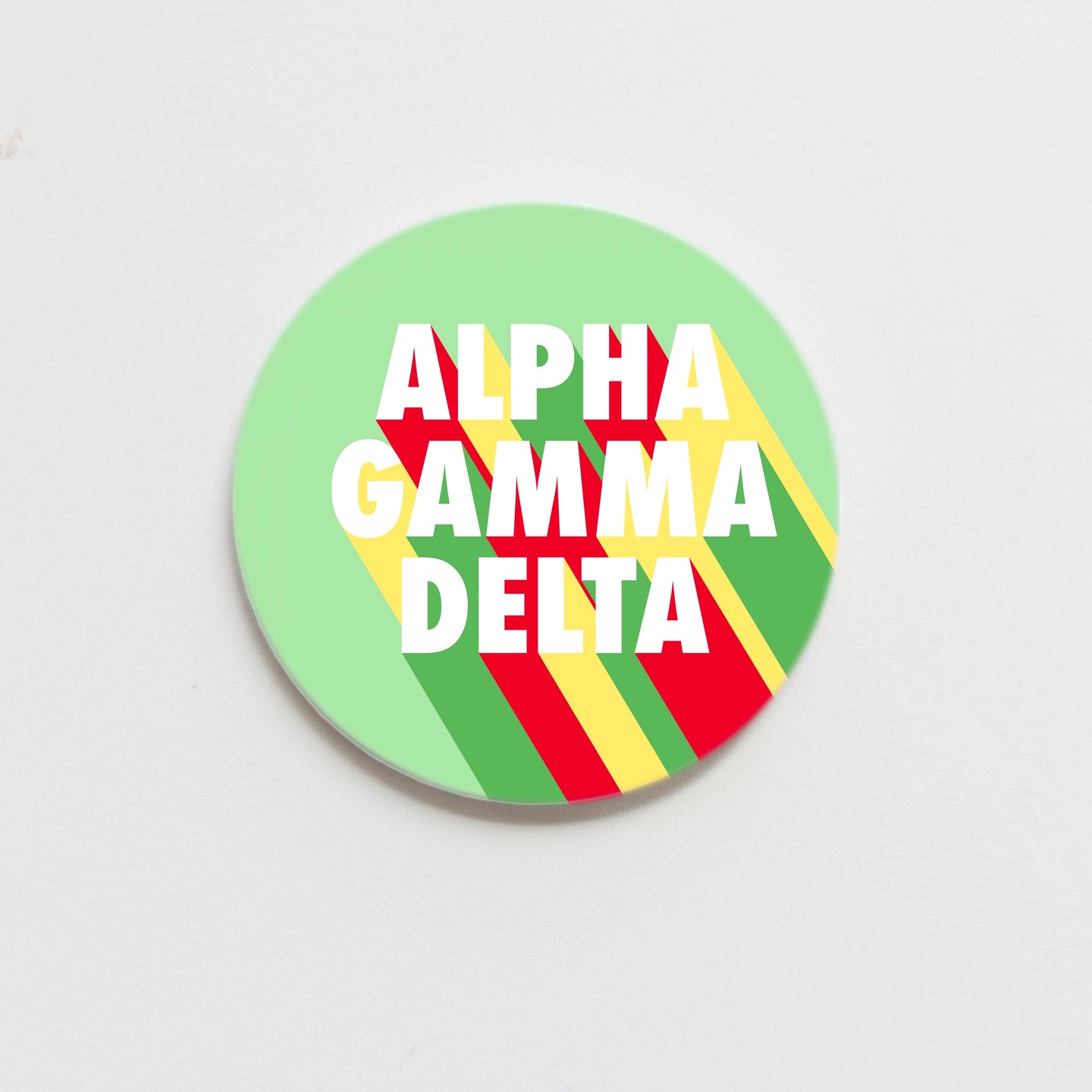 Alpha Gamma Delta Button