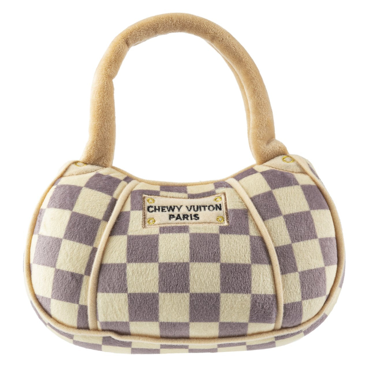 Chewy Vuiton Checkered Handbag