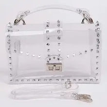 Load image into Gallery viewer, Studded Clear Bag
