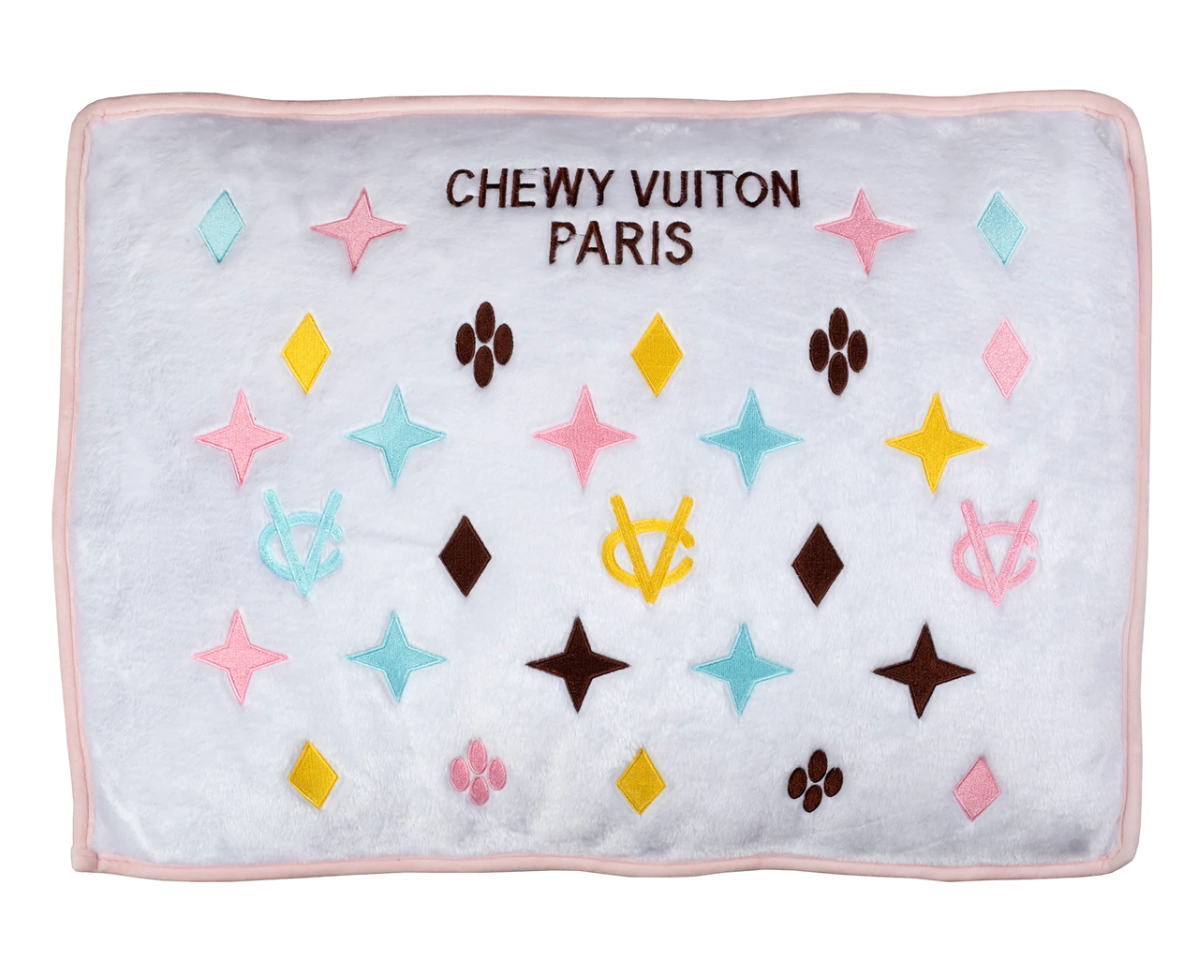 White Chewy Vuiton Bed