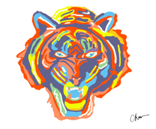 Load image into Gallery viewer, 8&quot; x 10&quot; Tiger Print
