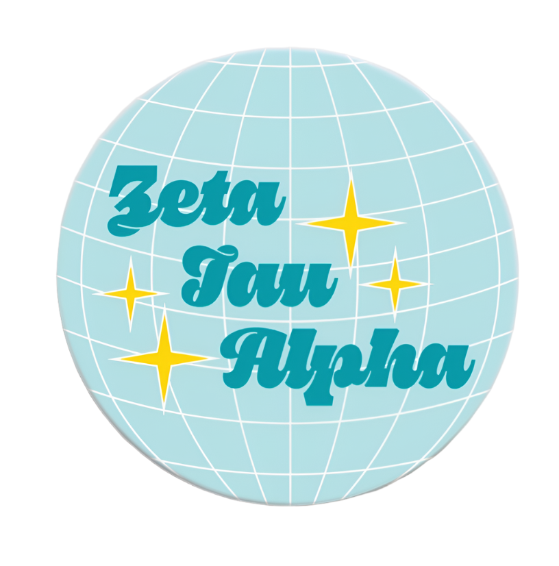 Zeta Tau Alpha Button