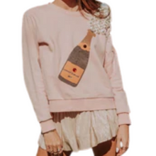 Load image into Gallery viewer, Queen of Sparkles Champagne Sweatshirt
