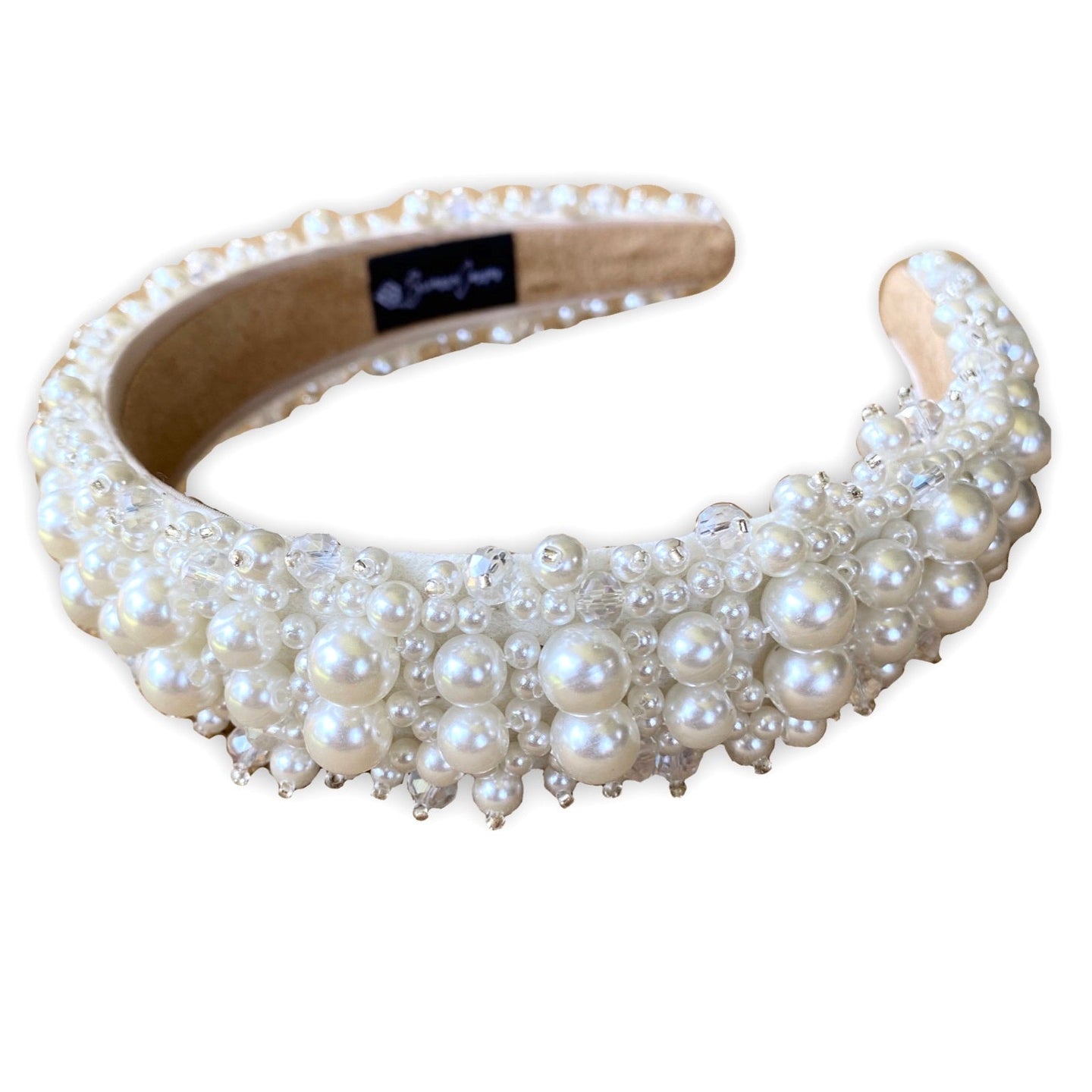 Cluster Pearl Headband