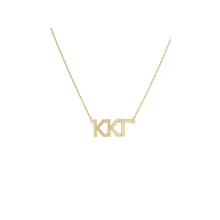 Load image into Gallery viewer, Sorority Greek Letter Necklace
