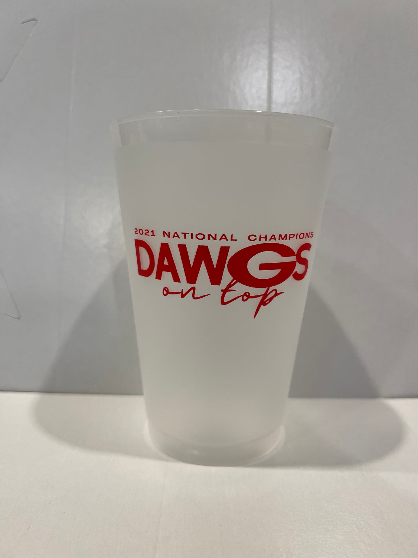 Dawgs On Top 2021 Champs flex cups
